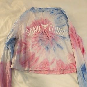 Sandcloud tie dye crop